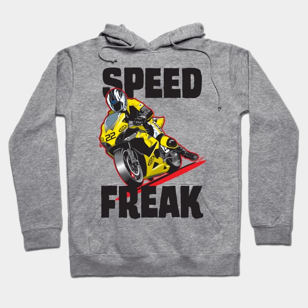 Speed Freak Hoodie by hoopaman